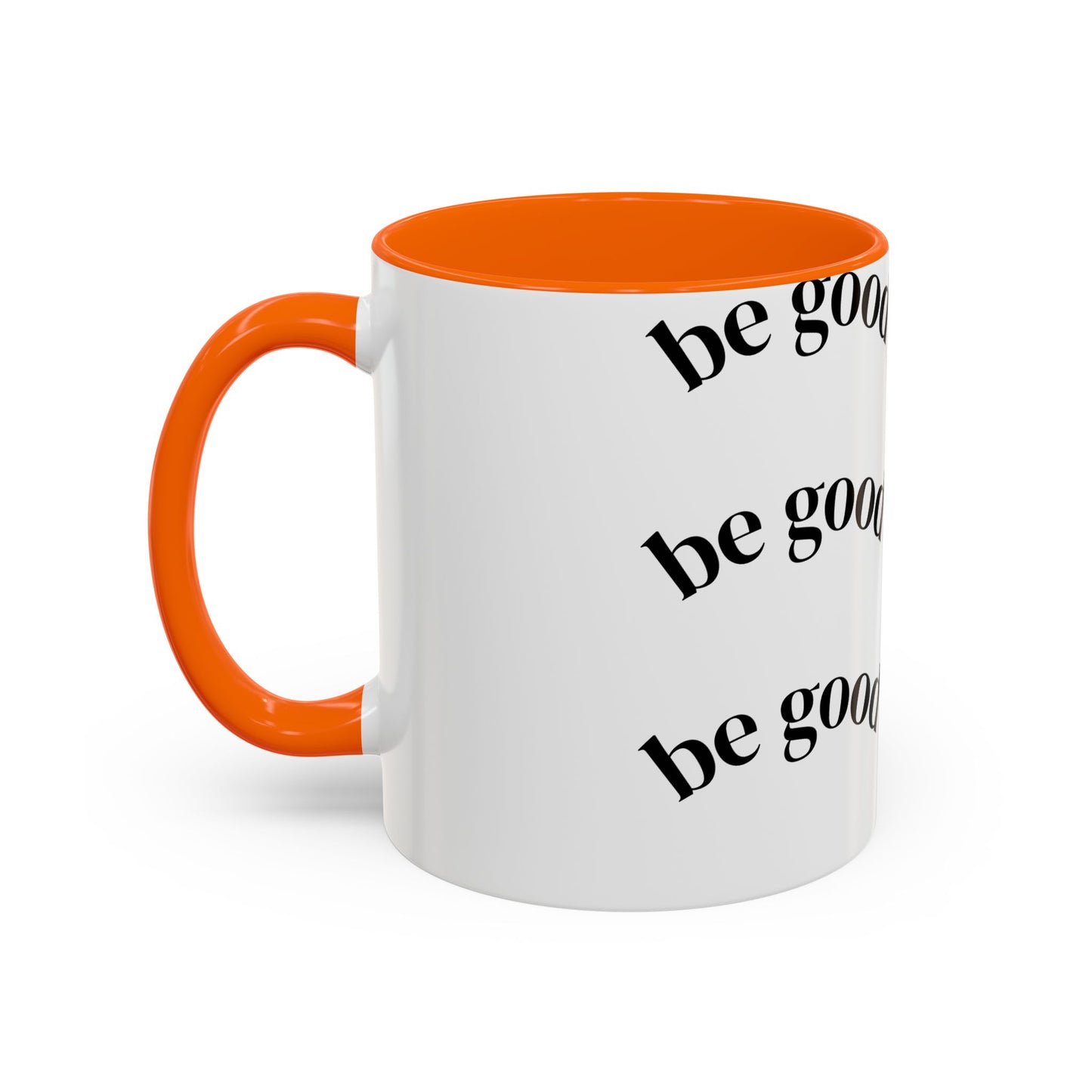 Do Good Pattern Accent Coffee Mug – Inspirational Black & White Ceramic Mug (11/15 oz)