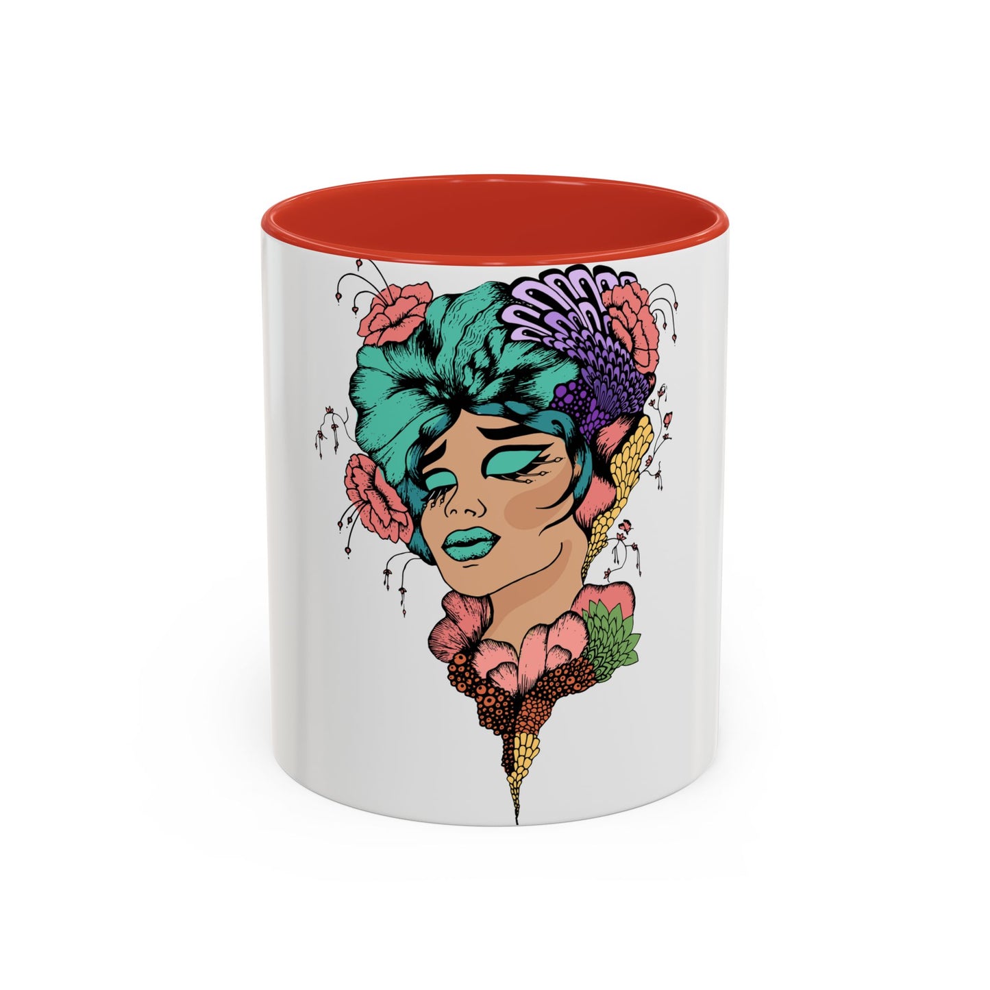 Two-Tone Accent Ceramic Mug | 11oz & 15oz | 9 Colors