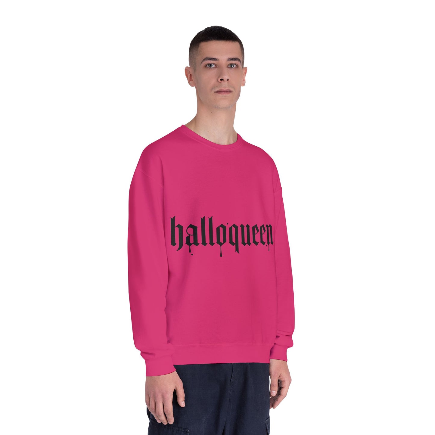 HalloQueen Gothic Crewneck Sweatshirt – Halloween Graphic Pullover