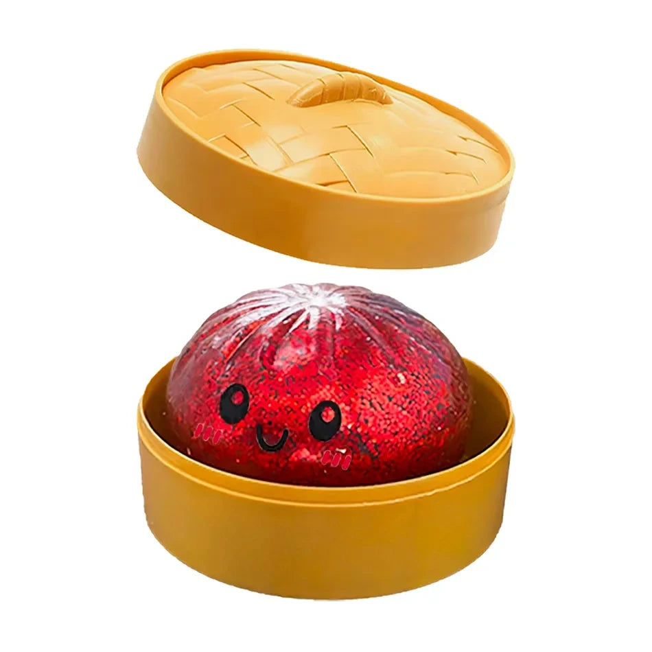 Glitter Dumpling Squishy Toy – Satisfying Sensory Fidget for Stress Relief