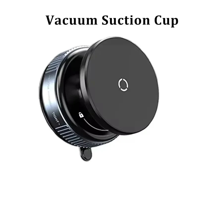 Magnetic Vacuum Car Phone Mount – Hands-Free Phone Holder for Car, Kitchen & Desk