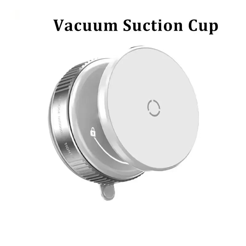 Magnetic Vacuum Car Phone Mount – Hands-Free Phone Holder for Car, Kitchen & Desk