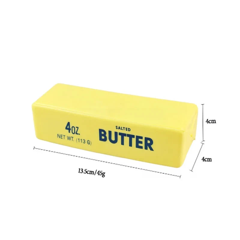 Butter Milk Strip Squishy Toy – Slow Rise Stress Relief Fidget Toy