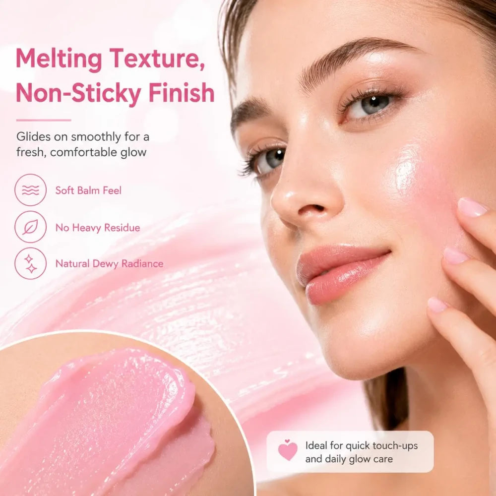 PDRN Pink Collagen Multi Balm Stick – Instant Radiance & Fine Line Smoother
