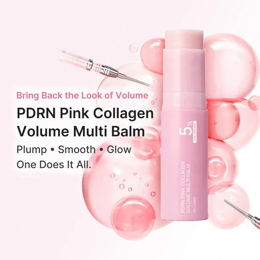 PDRN Pink Collagen Multi Balm Stick – Instant Radiance & Fine Line Smoother