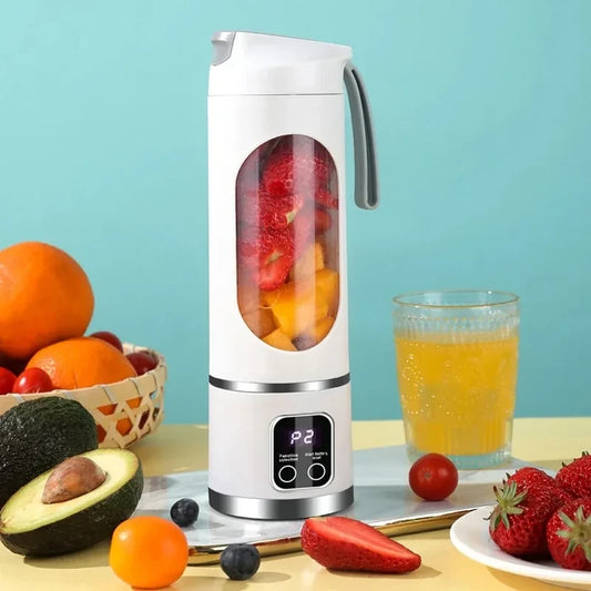 Portable Fruit Juicer Blender – Cordless Mini Blender for Smoothies On the Go