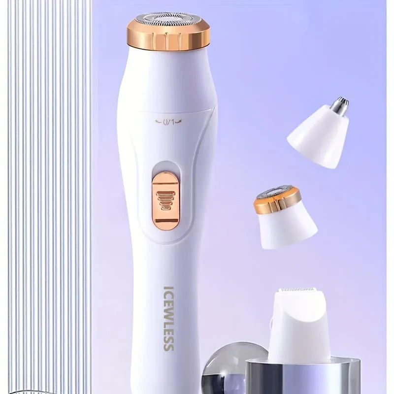Waterproof Electric Body Hair Trimmer – Painless Grooming for Smooth Skin