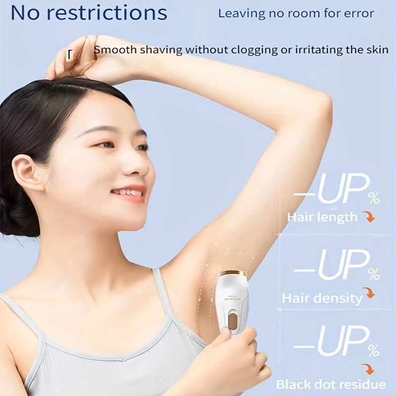 Waterproof Electric Body Hair Trimmer – Painless Grooming for Smooth Skin