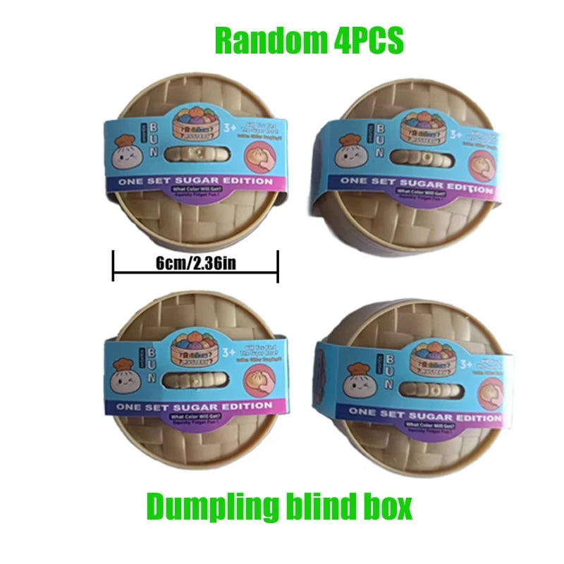 Dumpling Stress Relief Squishy Toy – Soft Sensory Fidget for Desk & On-the-Go