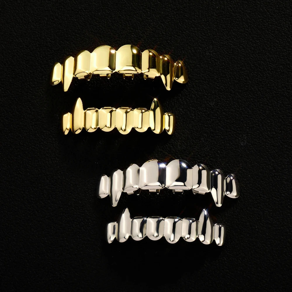 Glossy Vampire Teeth Grillz