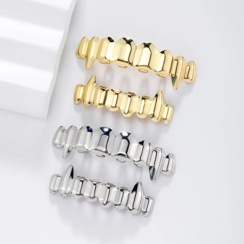 Glossy Vampire Teeth Grillz