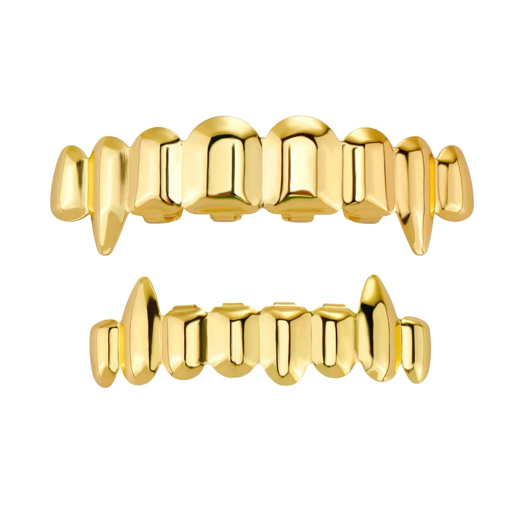 Glossy Vampire Teeth Grillz