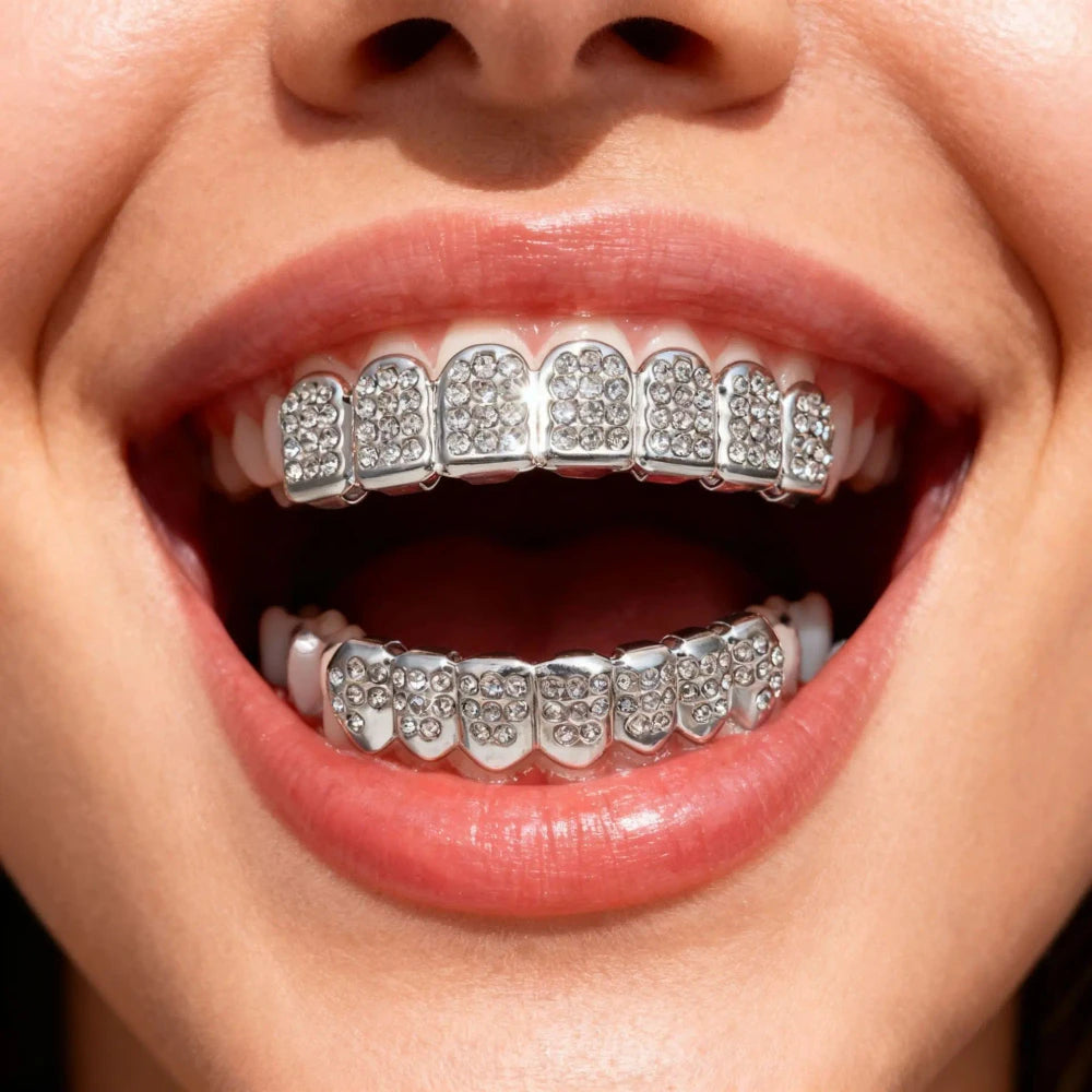 Diamond Encrusted Hip Hop Grillz