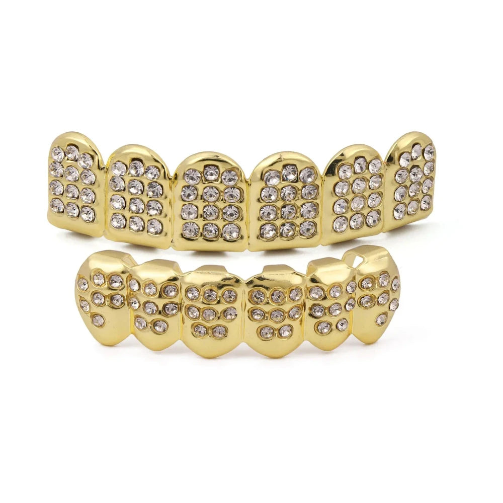 Diamond Encrusted Hip Hop Grillz
