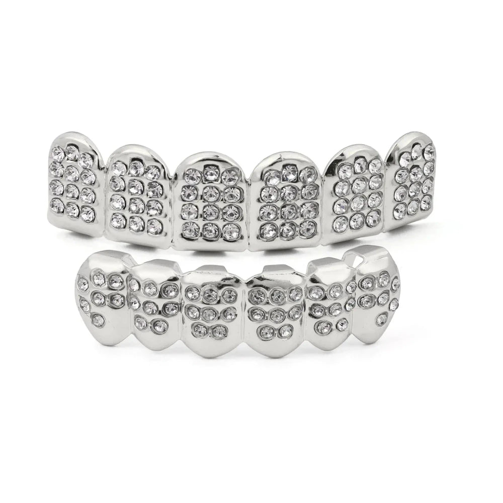 Diamond Encrusted Hip Hop Grillz