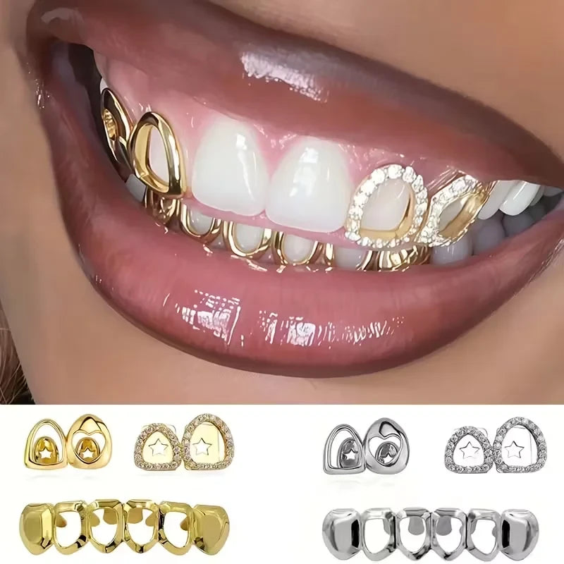 Hollow Out Hip Hop Dental Grills