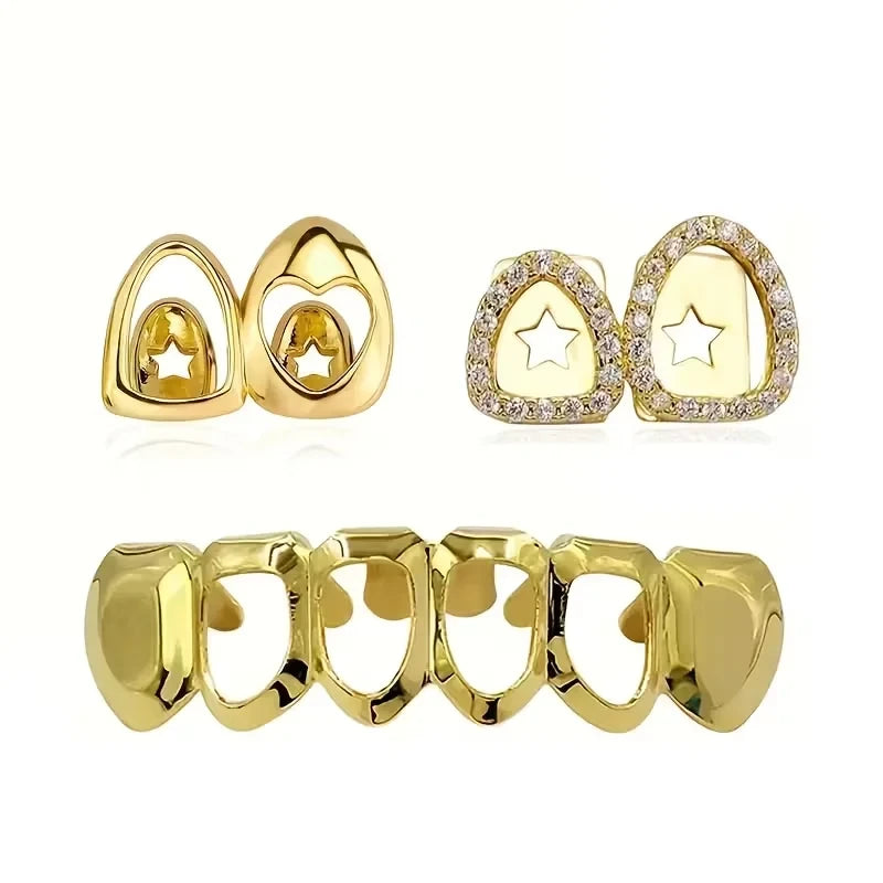 Hollow Out Hip Hop Dental Grills
