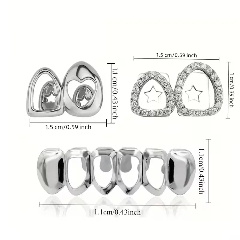 Hollow Out Hip Hop Dental Grills