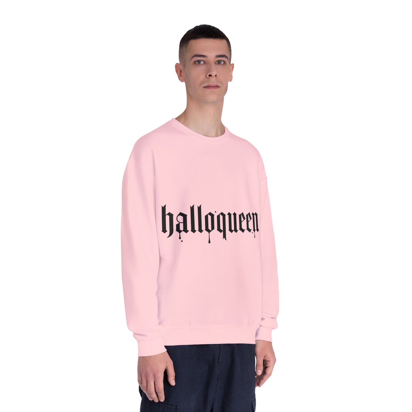 HalloQueen Gothic Crewneck Sweatshirt – Halloween Graphic Pullover