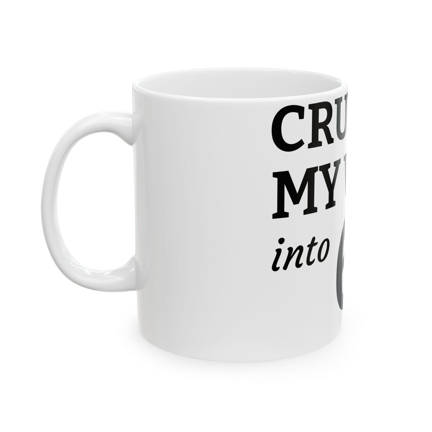 Cruisin' My Way Into 60 Ceramic Mug — 11oz/15oz Birthday Coffee Cup