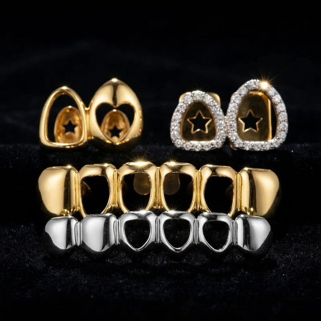 Hollow Out Hip Hop Dental Grills