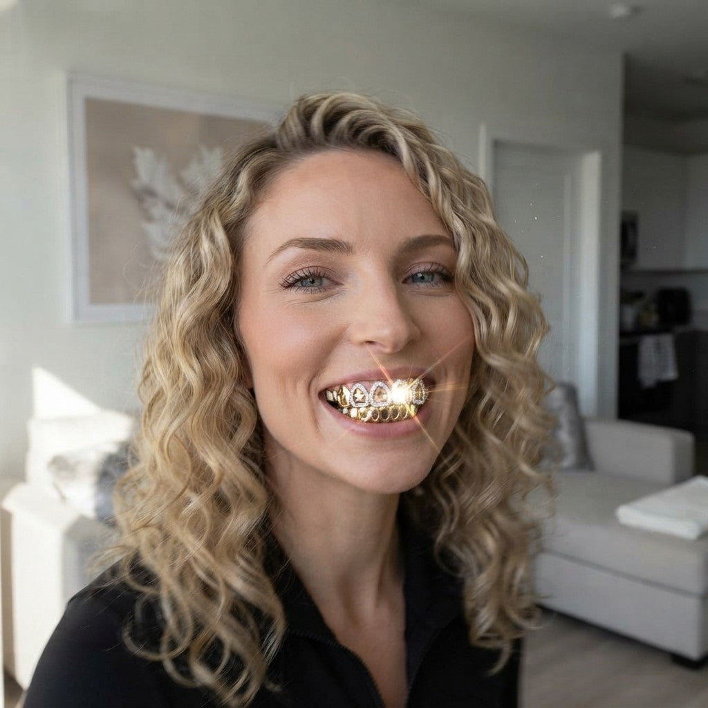 Hollow Out Hip Hop Dental Grills