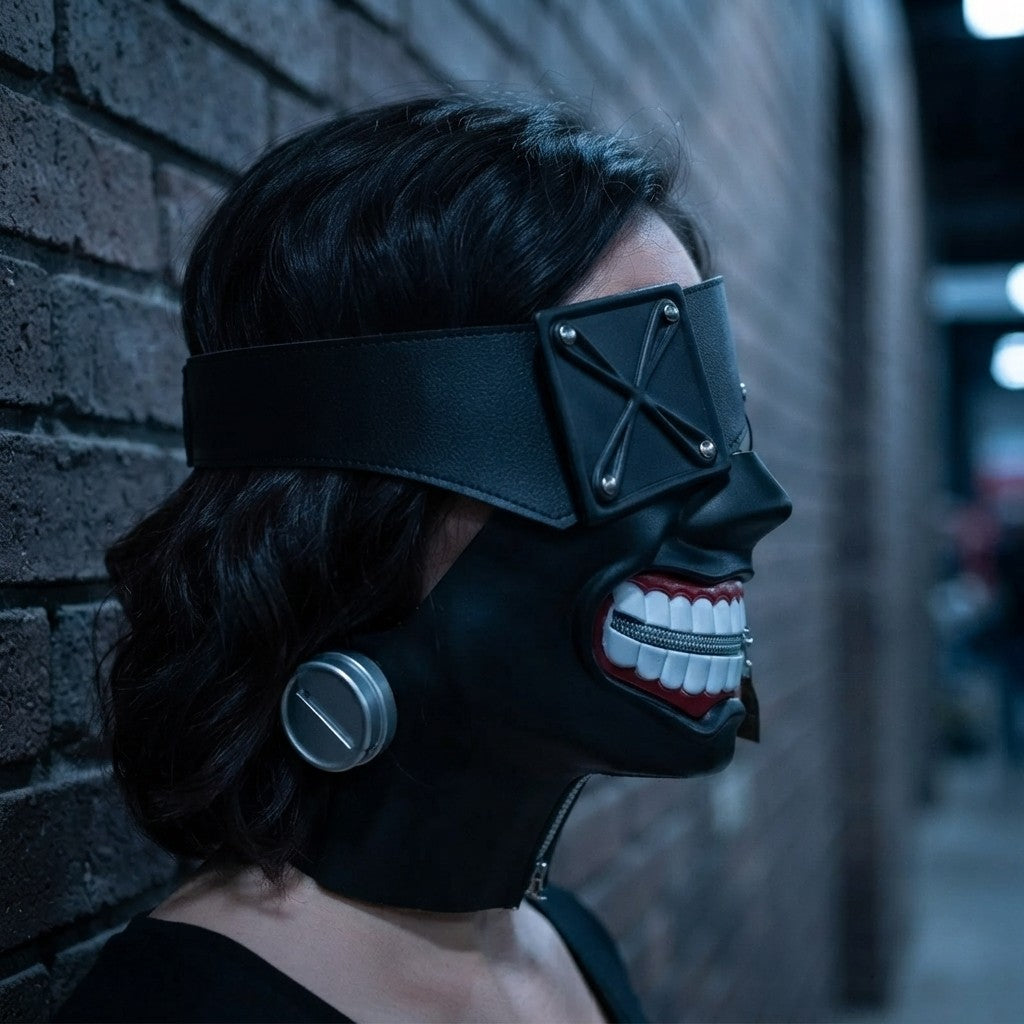 Kaneki Ken Cosplay Mask – Iconic Tokyo Ghoul Anime Prop