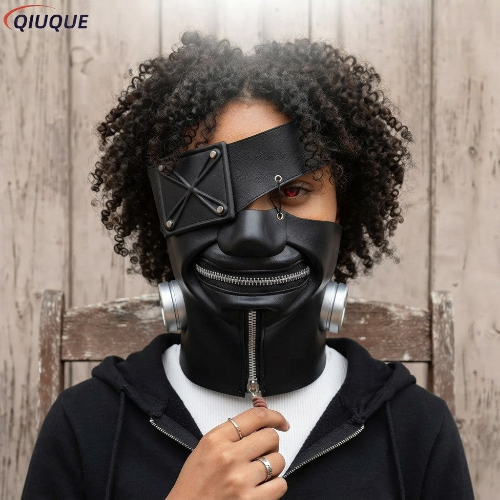 Kaneki Ken Cosplay Mask – Iconic Tokyo Ghoul Anime Prop